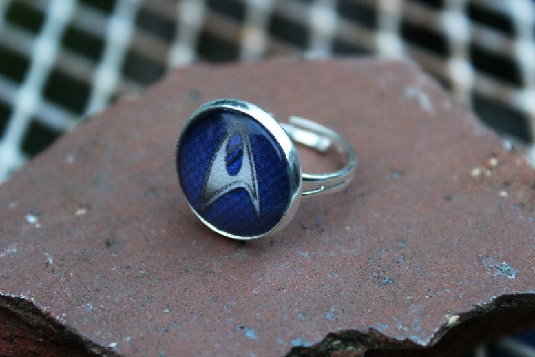 Adjustable Star Trek Science Division Ring