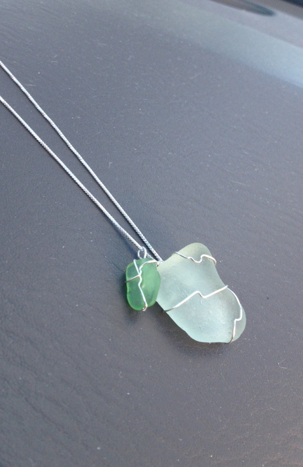 Seaglass Charm Necklace