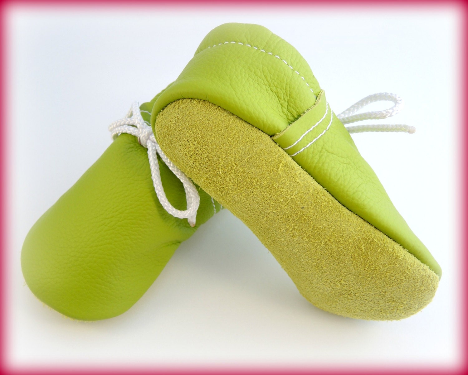 Lambswool lined soft sole leather baby and children's shoes, slippers, booties