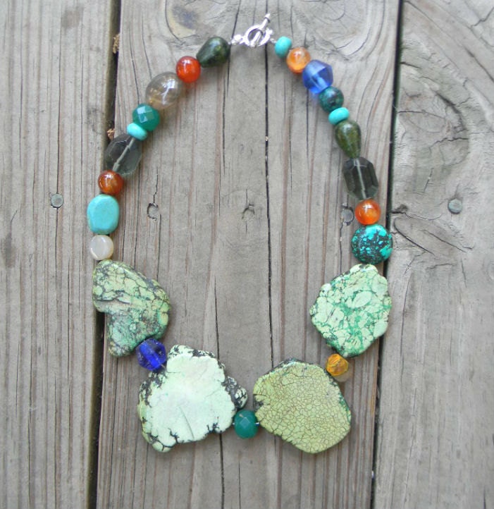 Handmade Chunky Statement necklace