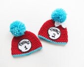 Twins - Thing One and Thing Two  - Dr. Seuss