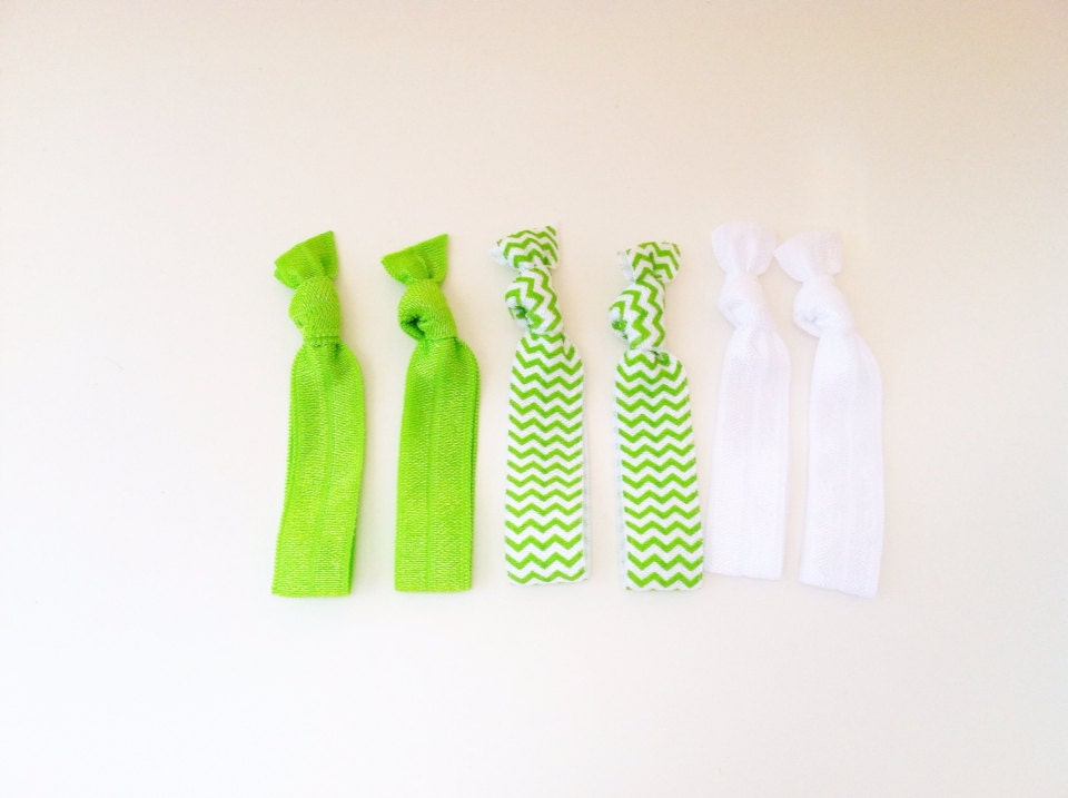 Chevron elastic hair ties,elastic hair band, yoga hair tie