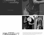 INSTANT DOWNLOAD - Photography Exquisite Boudoir Marketing Magazine Template for your Studio - Text included