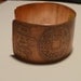 Wealth and Happiness Etched Copper Cuff bracelet