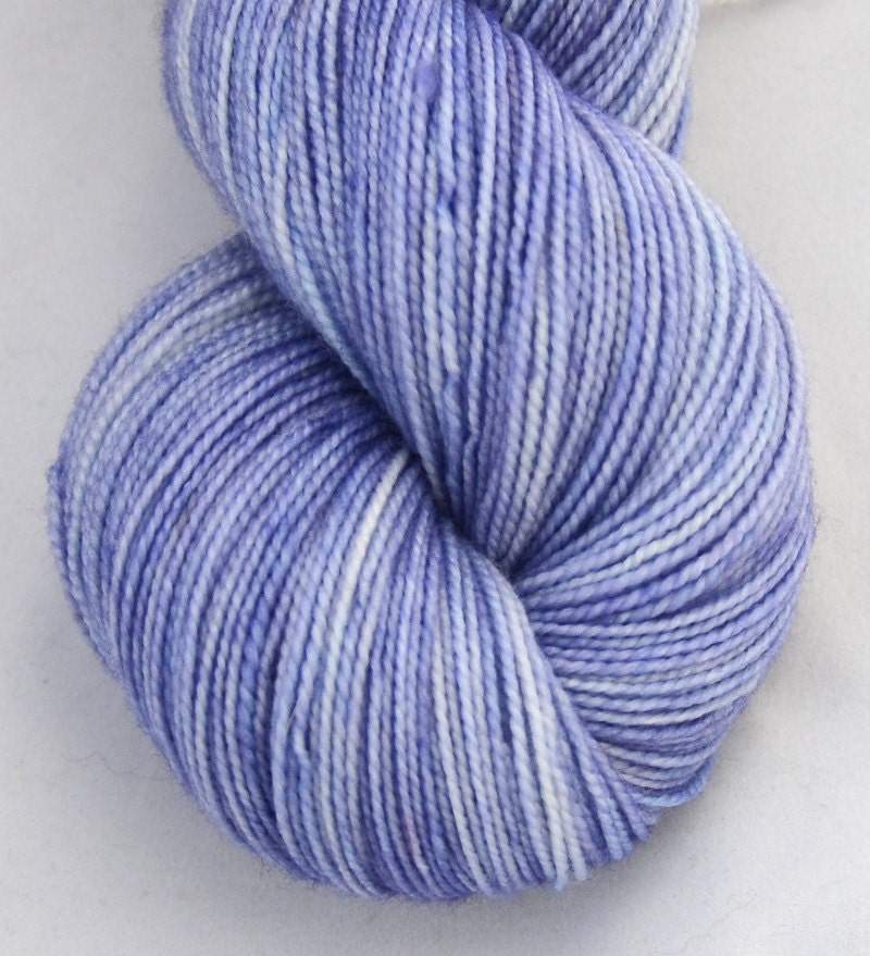 Fingering Weight, "Dusk at The Lake" Merino Wool Superwash Yarn, 4 oz, machine washable yarn