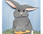 Bunny Card (Pack of 5 with envelopes)