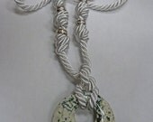 Handcrafted Prayer Knots Tree Jasper Necklace