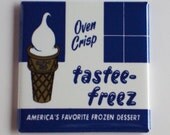 Soft Serve Ice Cream Fridge Magnet