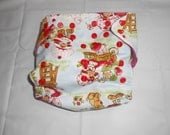 One Size Vintage Strawberry Shortcake Pocket Diaper
