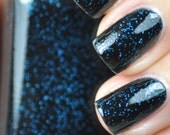 Bar Fight Black and Blue Nail Polish 15ml (.5oz)