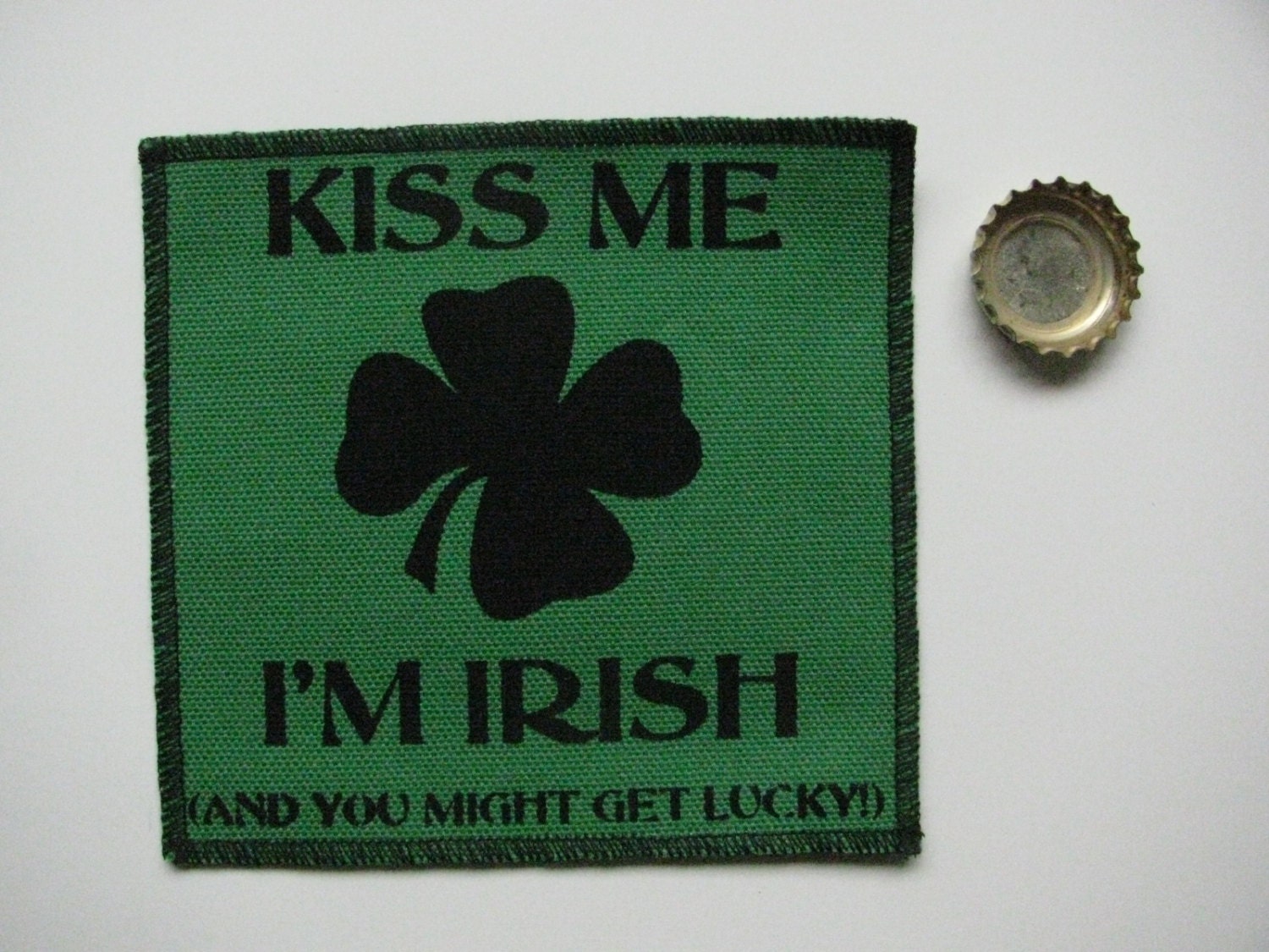 One Irish canvas patch in any color you choose....FREE SHIPPING USA