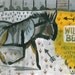 wild beast - original painting - outsider art - contemporary - mixed media - expressionist