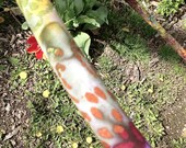 Hula Hoop WOODLAND FAIRY Batik print - unique fabric hoop