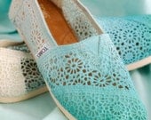 Dip Dye Crochet Ombre TOMS Shoes