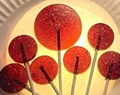 INTIMATE SECRETARY- Earl Gray Lollipops with Edible Gold Leaf