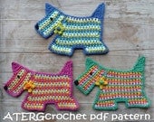 Crochet pattern SCOTTIE DOG by ATERGcrochet