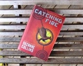BOOKPURSE - The Hunger Games CATCHING FIRE - Book Purse - Made to Order