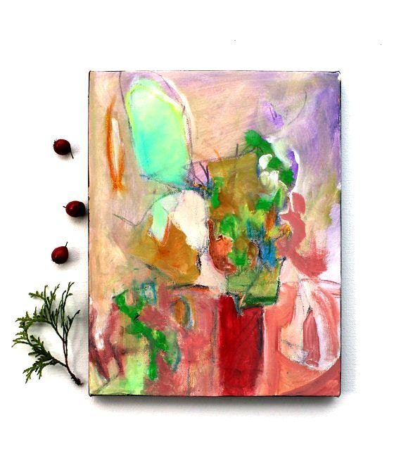 Contemporary Abstract Painting Modern Art "Good Graces"