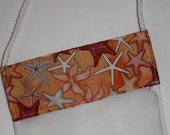 Shell Bag Beach STARFISH Beach Bag, Shower Caddy, sea shell collecting bag