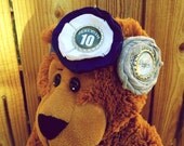 Los Angeles Dodgers Headband - Customizable Team Pride Headbands made from Upcycled T-Shirts