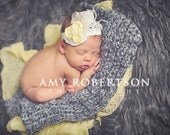 Lemon Zest Headband by London Raquel Newborn