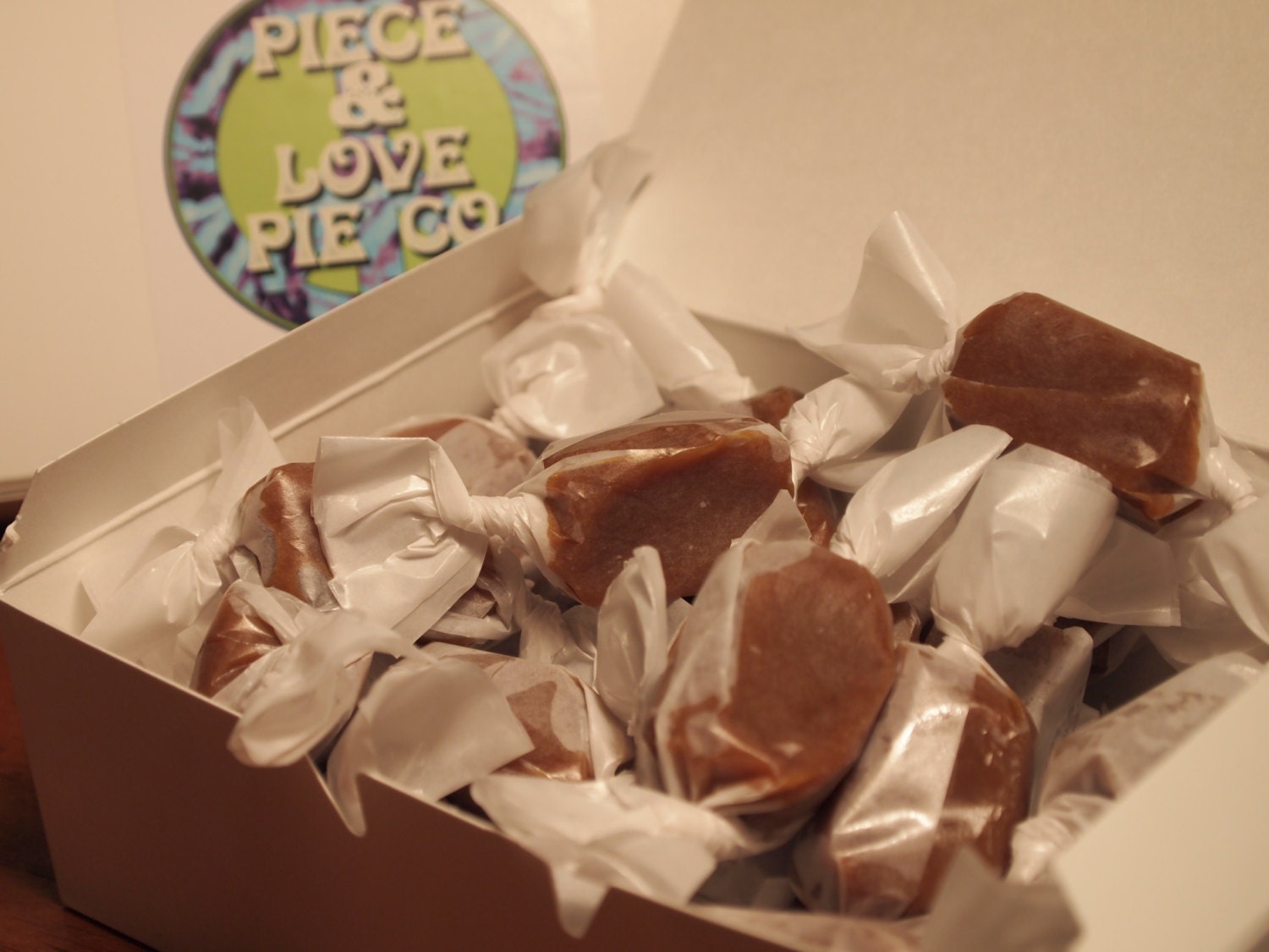 4 lbs Handmade Fleur de Sel salted caramels
