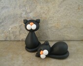 Halloween Kitty Pair