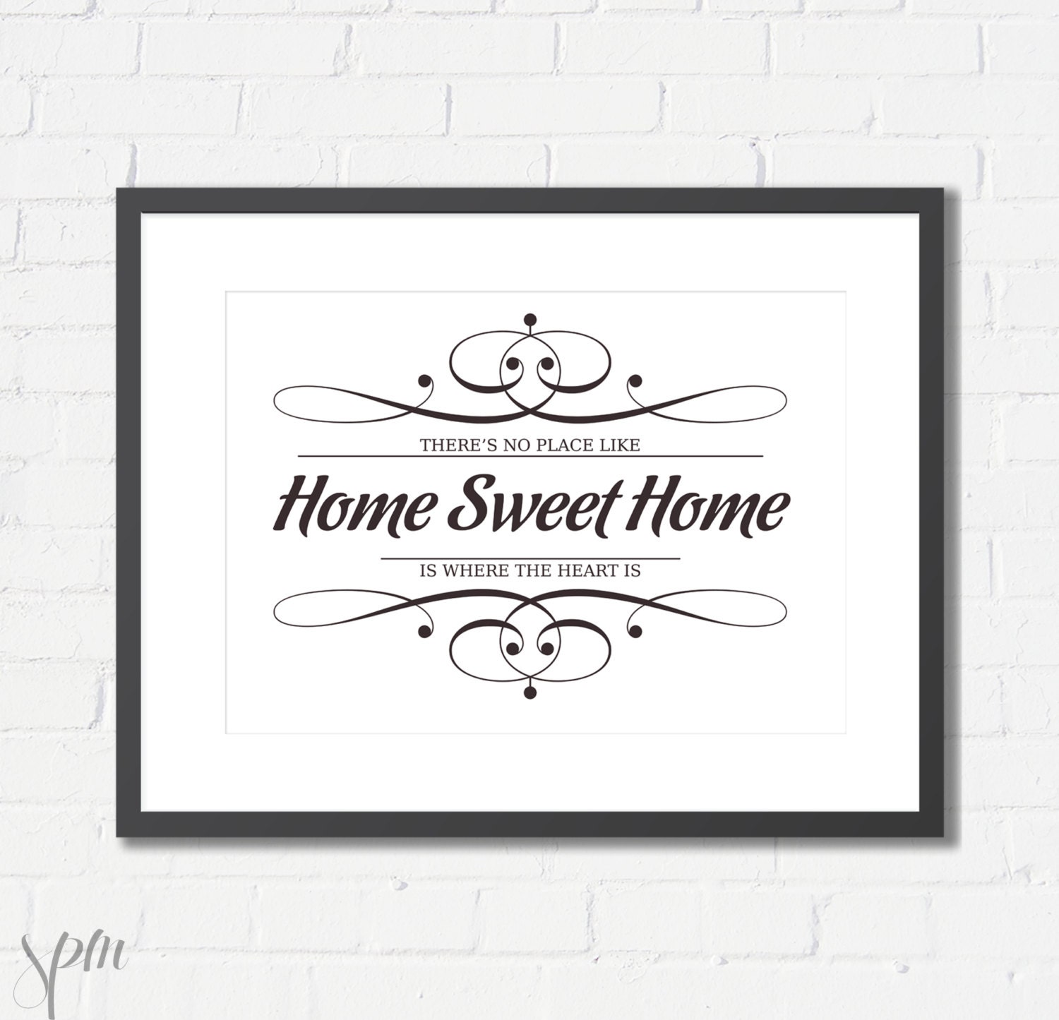 Art Print Home Sweet Home Archival Print A4 or 8x10