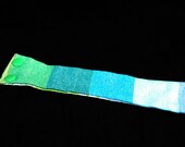 Girasol Snow Rainbow Wrap Scrap Cuff Take 2