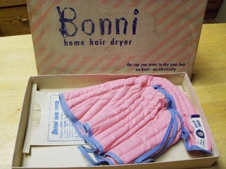 Vintage Bonni Home Hair Dryer Cap Collectible Free shipping