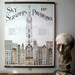 Large Canvas Vintage Style School Chart with Wood Trim - Skyscrapers of Philadelphia (24"x31")