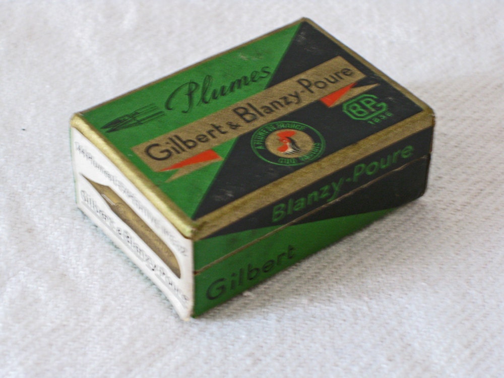 French calligraphy quill nibs in original box still sealed