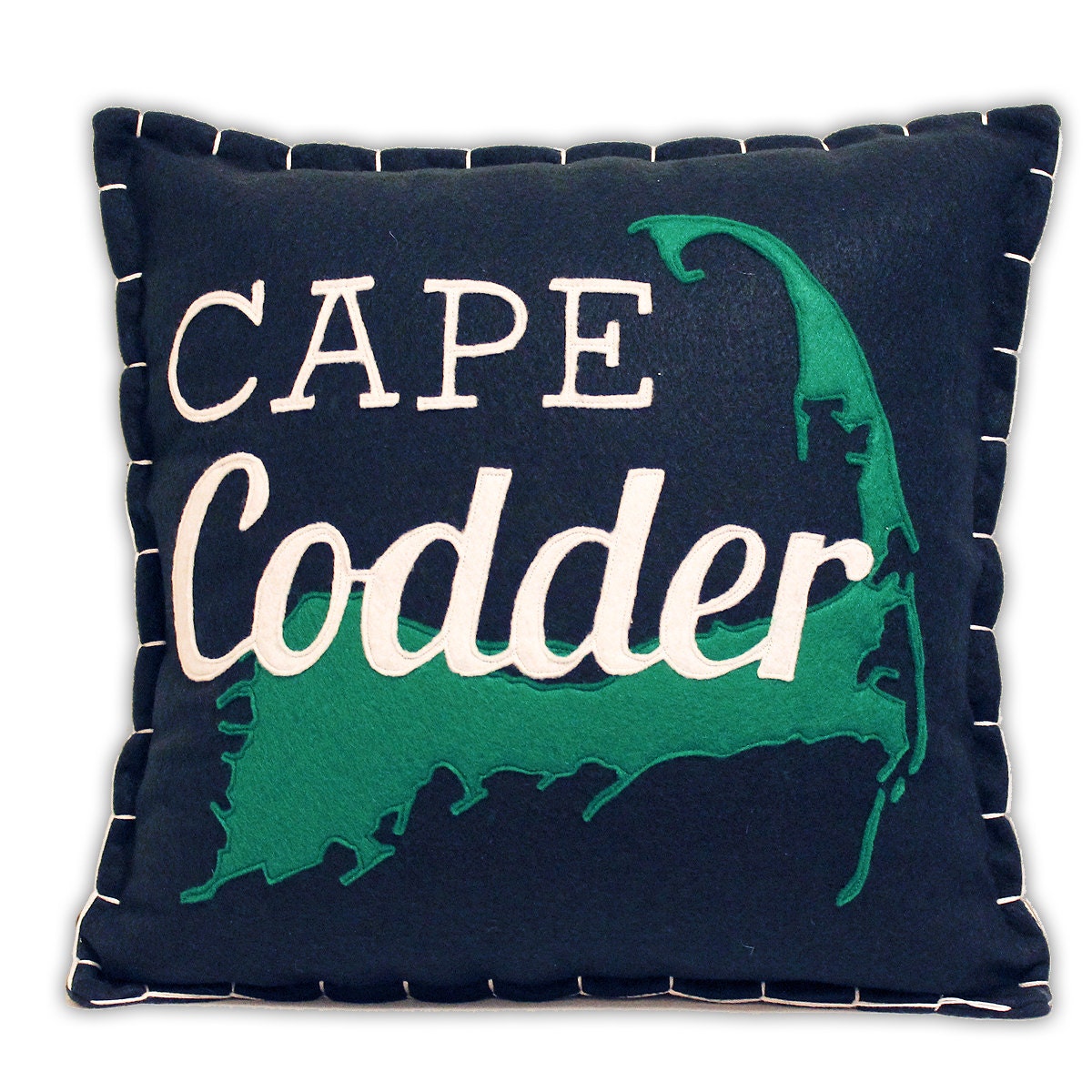 Cape Codder (Cod) Eco Felt Pillow
