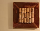 Upcycled Wine Cork Board