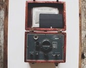 Link Frequency Meter Type 2051B & Wooden Box