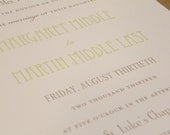 Simple / Traditional / Wedding Invitation / Rehearsal Dinner / Formal / Typography / Bridal Shower / Custom Inivtation or Party Design