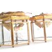 Vintage Brass Ceiling  Flush Mount Light