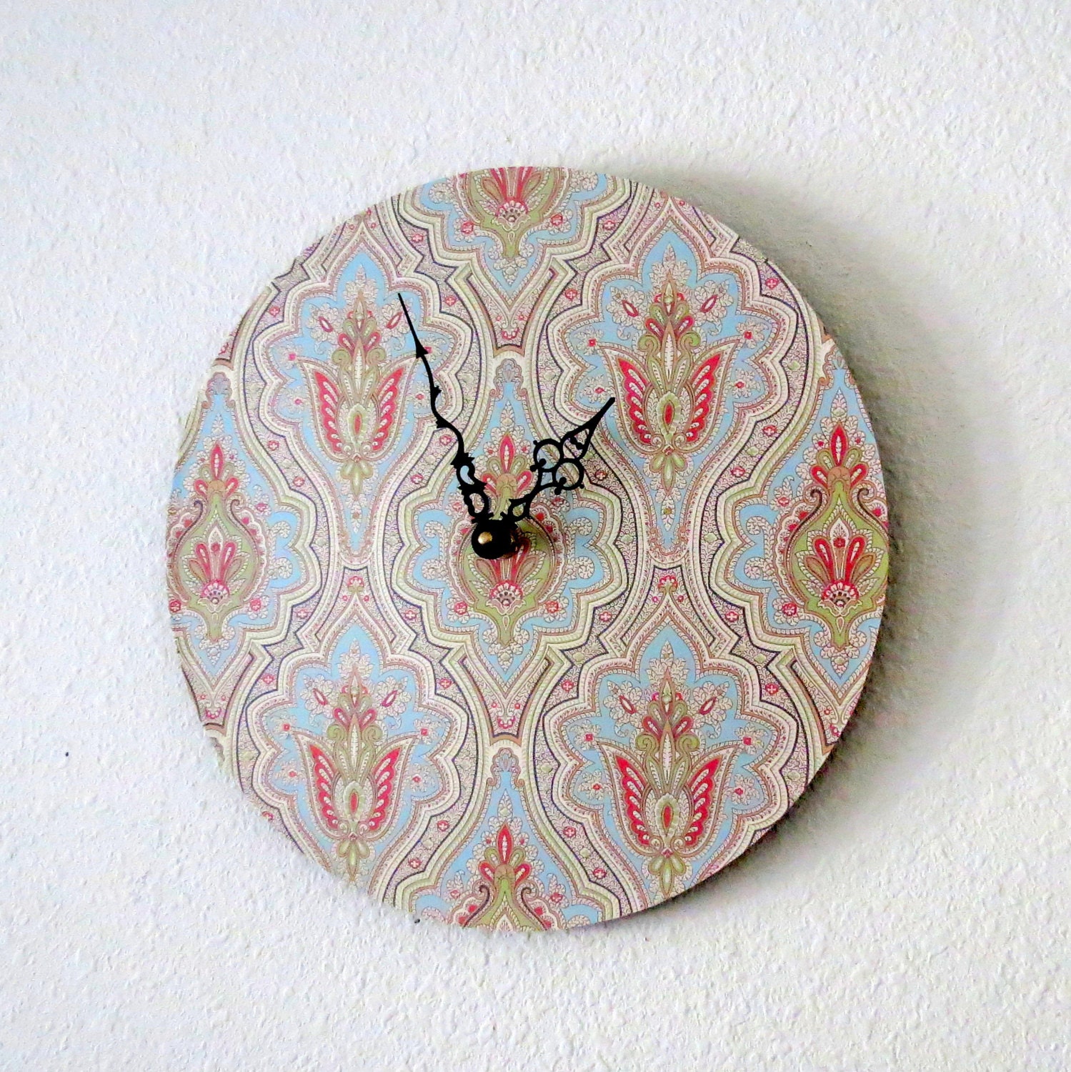 Boho Wall Clock, Decor and Housewares, Home and Living, Home Decor,  Unique Gift, Trending, Ready To Ship, Mothers Day Gift