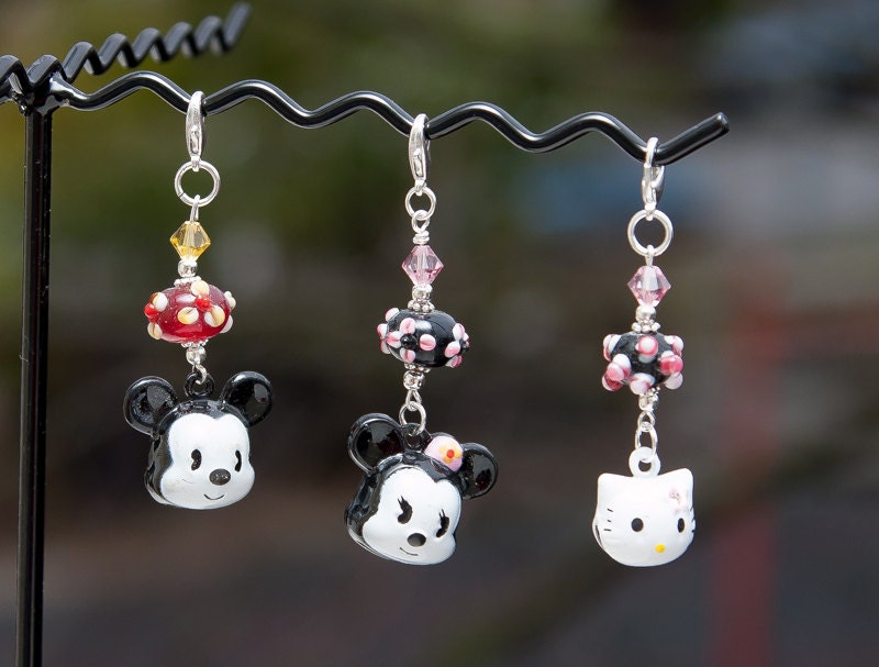 Character Zipper Pulls