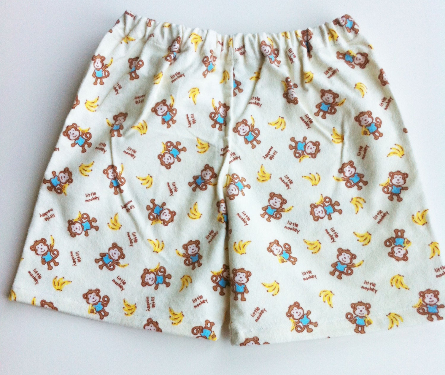 Lounge Shorts Little Banana Monkey 4T