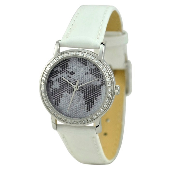 Mosaics Map Watch (B/W)