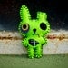 Felt Zombie Bunny - Pocket Plush Toy