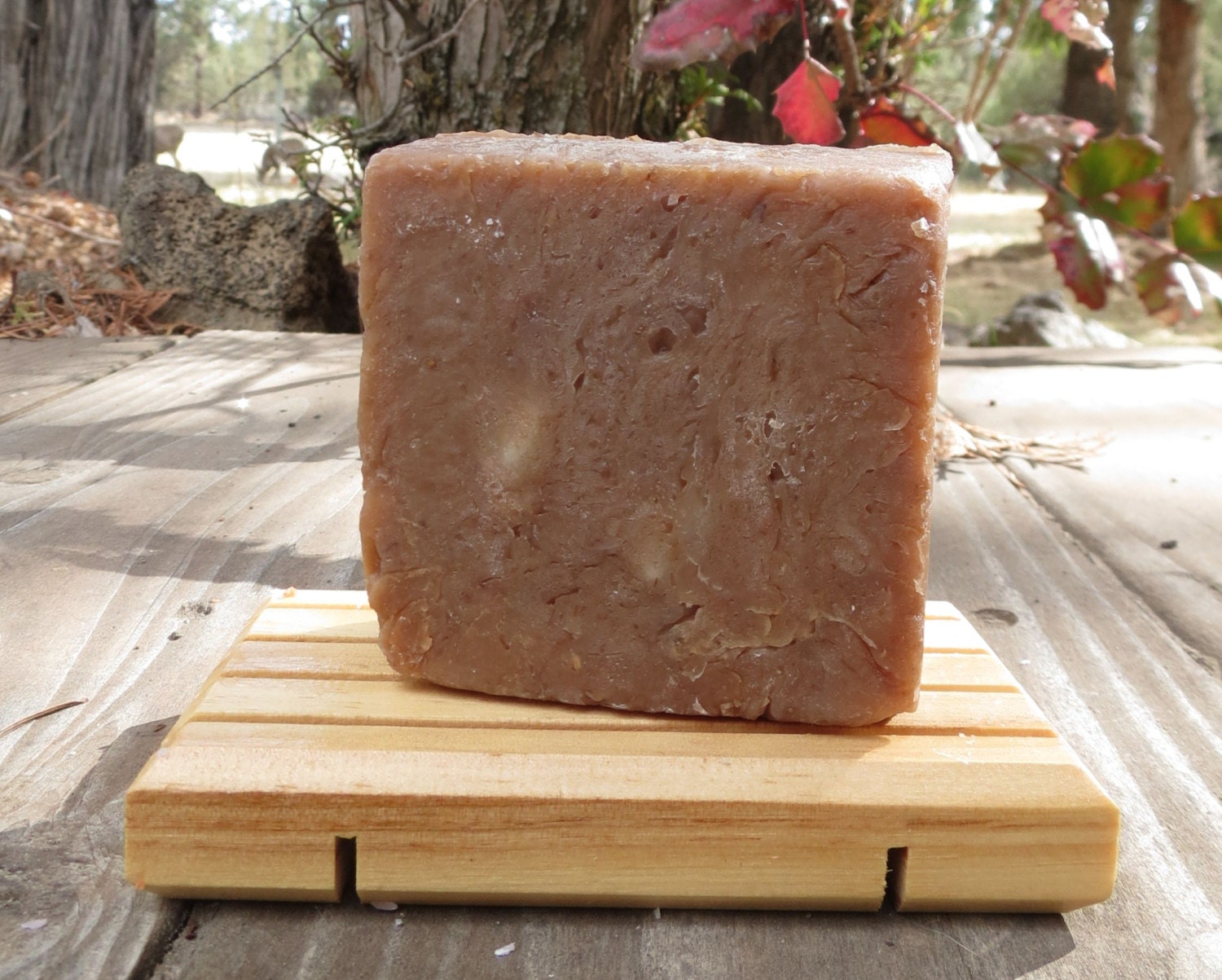 Rustic Oatmeal Soap- Handcrafted with Aloha- VEGAN
