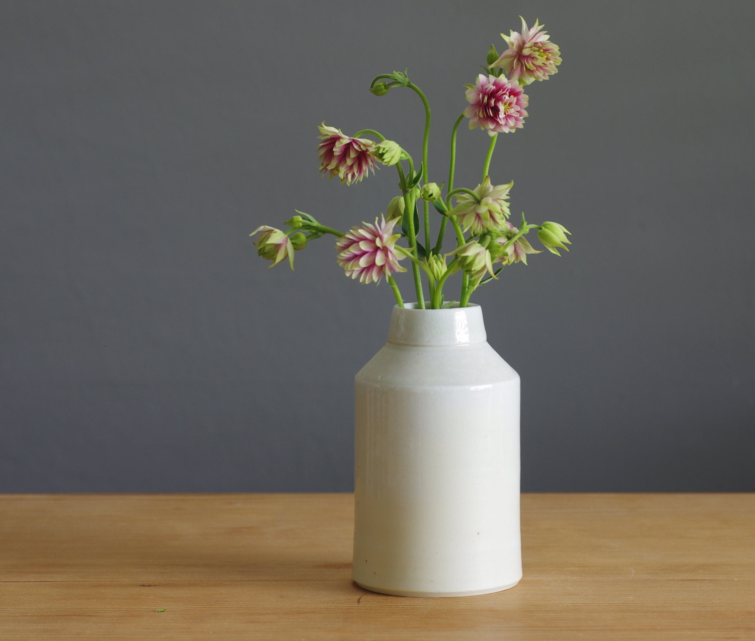 wood fired pottery vase special edition modern rustic woodfired pottery by vitrifiedstudio