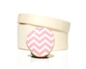 Light pink Chevron ring adjustable ring cocktail ring Fashion ring Minimalist jewelry Chunky ring gift for her