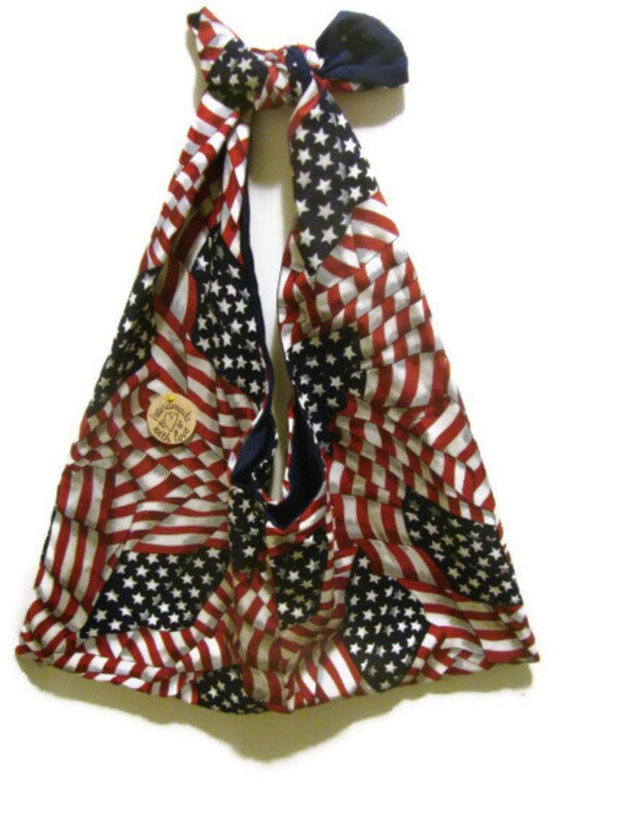 American Flag Purse/Red, White, and Blue