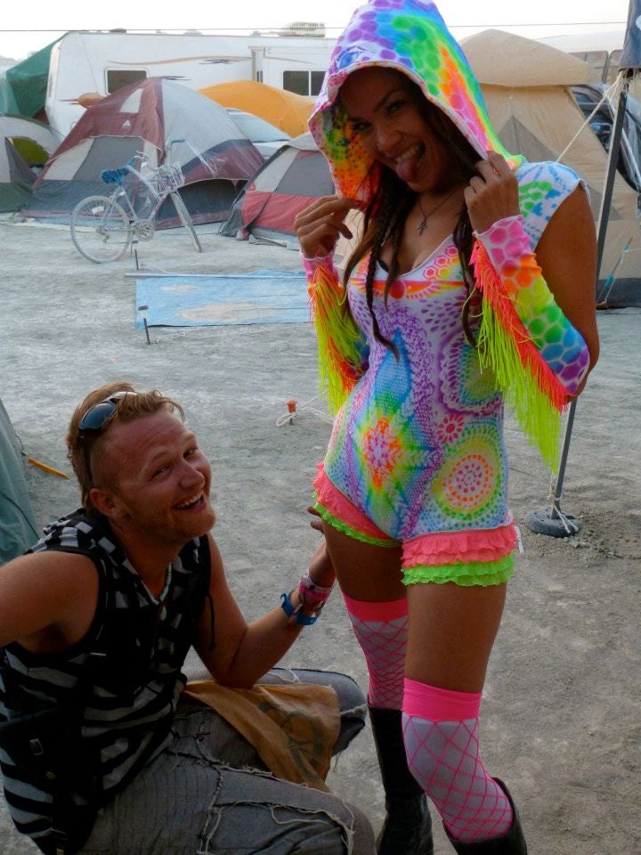 Rainbowlicious Spirit Totem Hooded Onsie