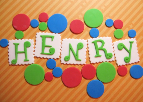 Monogram cupcake toppers With Letter Name Number 'Whimsy Scroll' Font Il_570xn