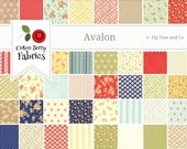 Avalon Charm Pack by Fig Tree & Co. for Moda - One Charm Pack - 20200PP