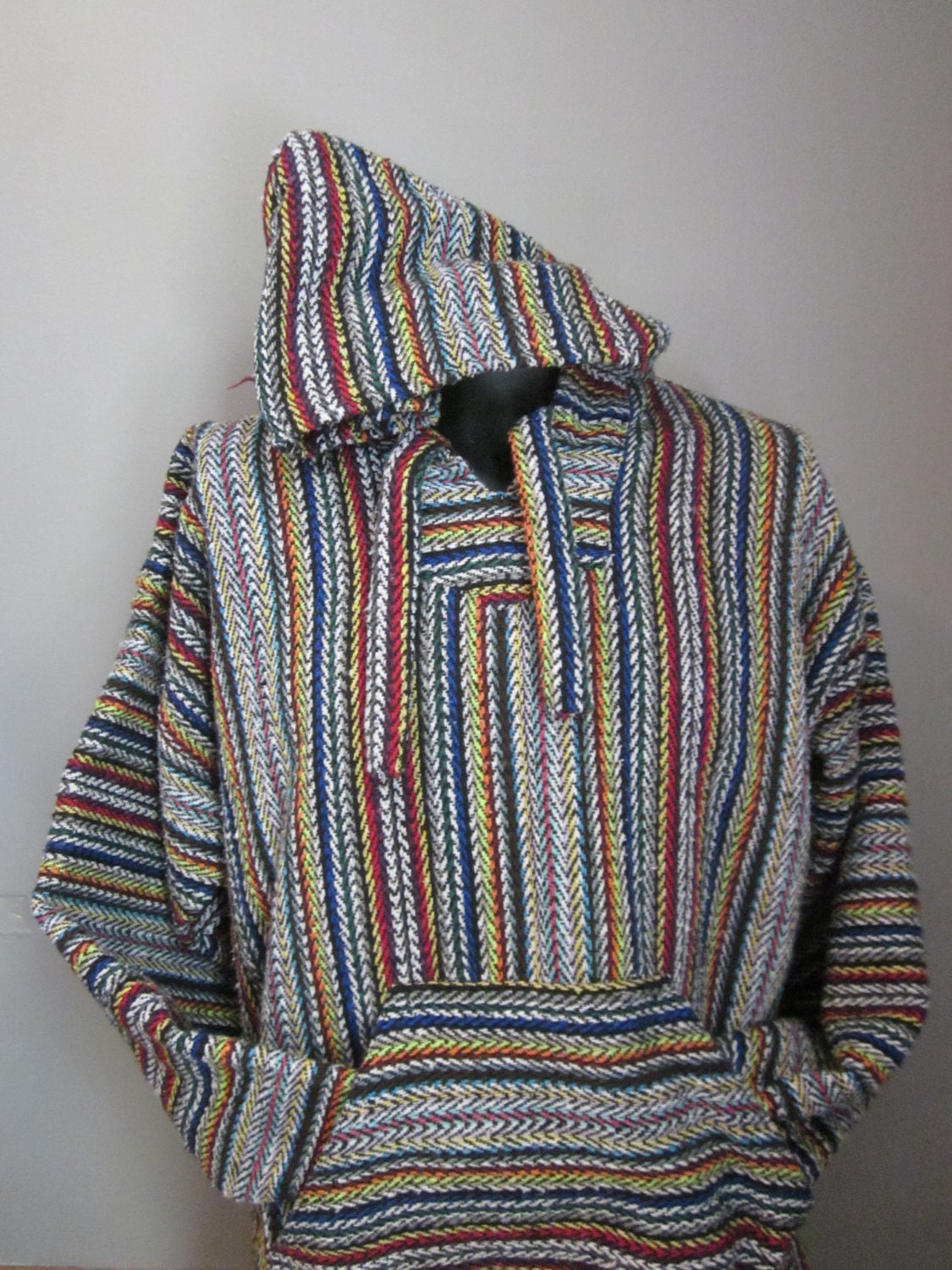 90s Mexican Poncho Sweatshirt Hoodie